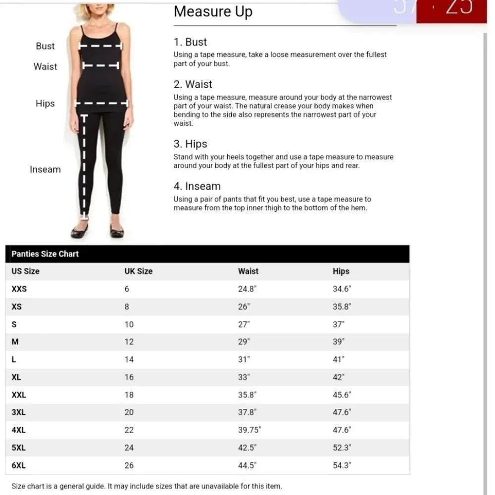 NEW NWT Sculptresse‎ by Panache 6894 Bellise Short Black/Coral Panties, size 6XL